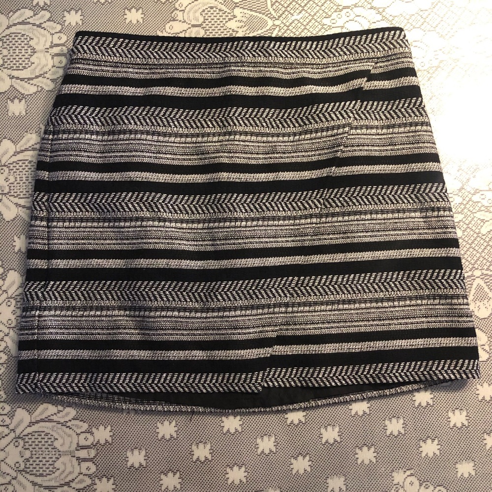 JCrew Striped Skirt